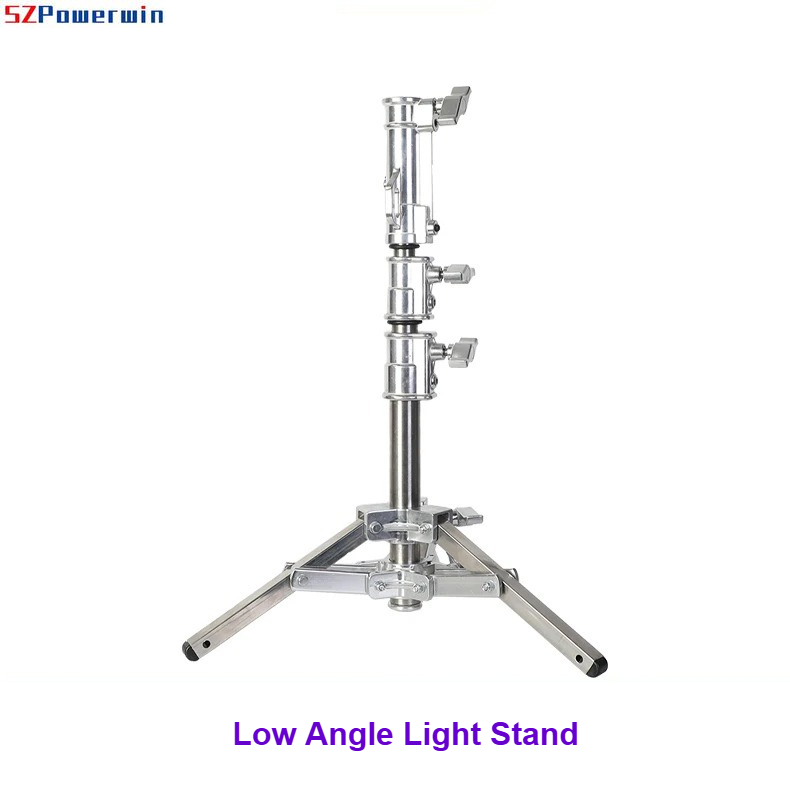 Photography Lighting Angles - Lage hoek lichtstatief voor fotografie, grondniveau