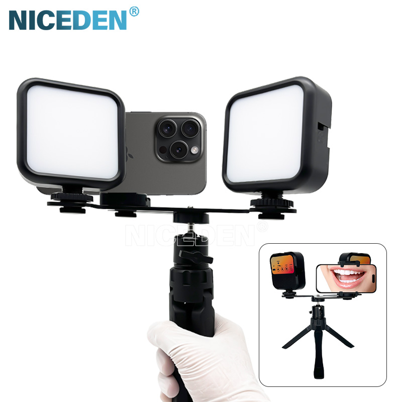 Photography Lighting - Niceden Dental draagbare flitslicht fotografie-apparatuur, handbediende