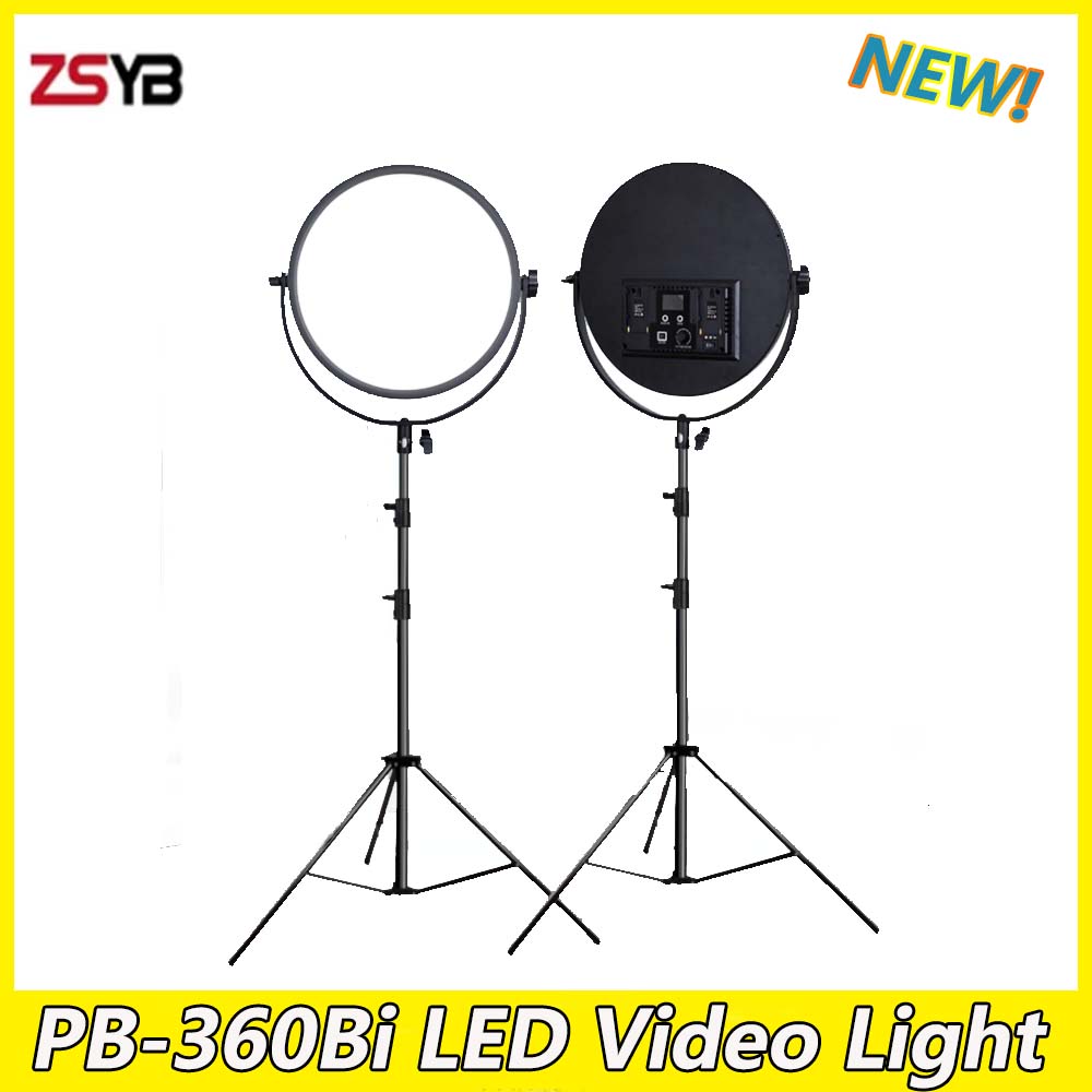 Photography Lighting Tool - ZSYB PB-360Bi LED-videolamp 60w Live invullicht