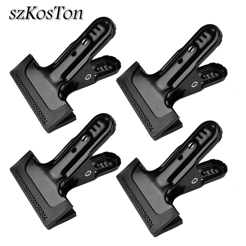 Photography Lighting Kit With Backdrop - 1-12 Stuks Metalen Clip Achtergrond Ondersteuning