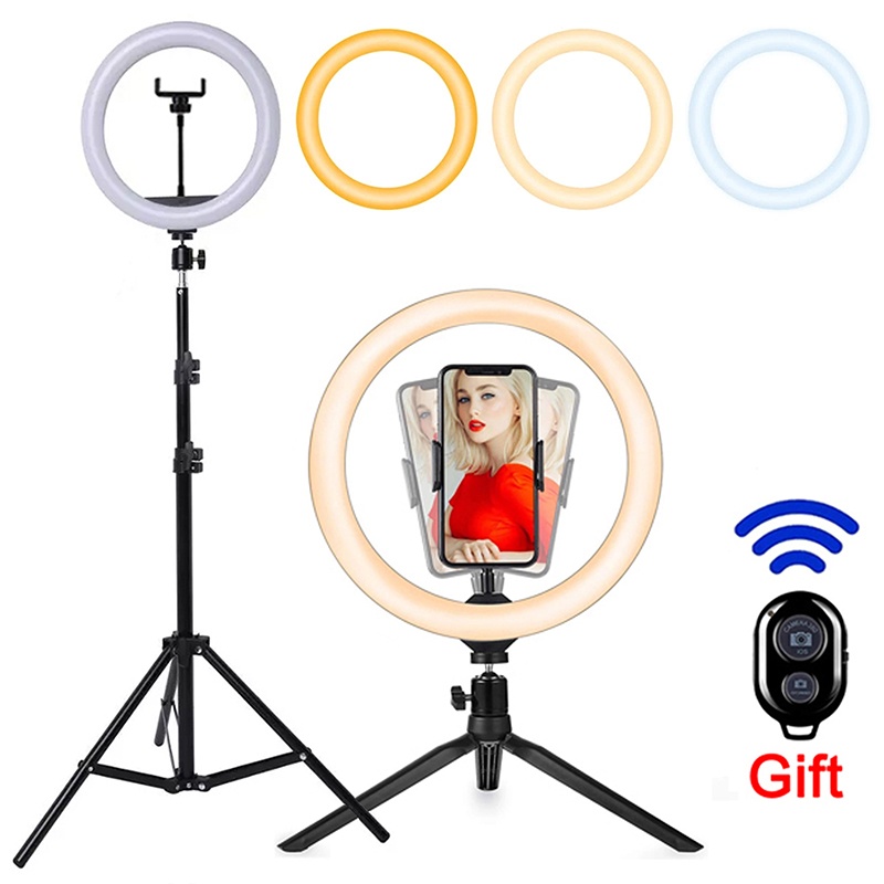 Photography Lighting Tool - 16/26/33cm LED Selfie Ring Verlichting Licht