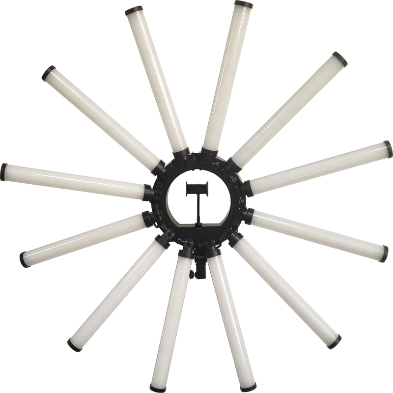 Photography Lighting For Studio - 12-armige multi-tube fotografieverlichtingsset 180W grote LED