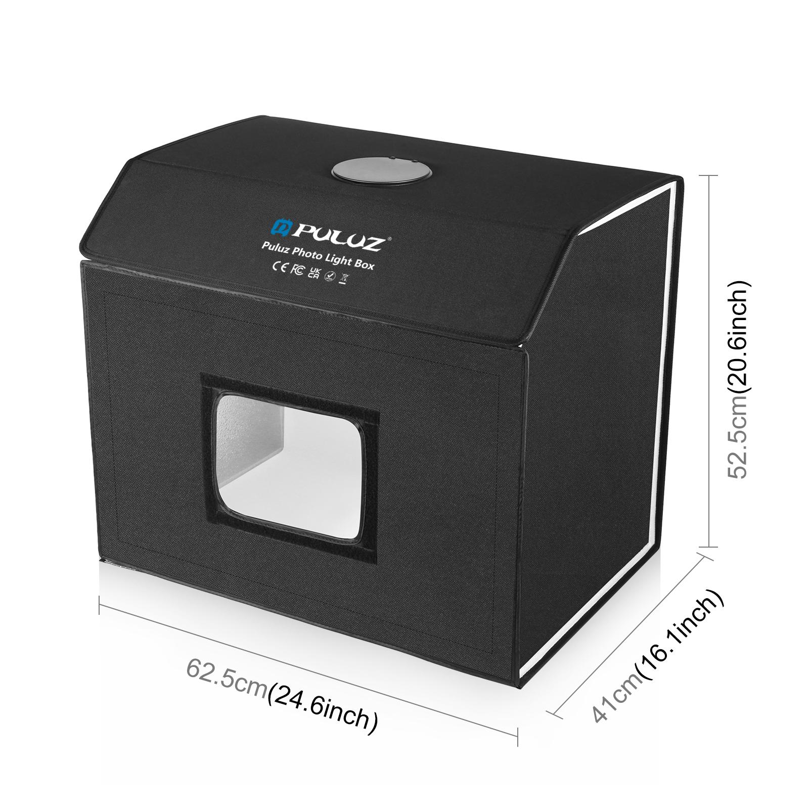 PULUZ 60x40 cm Fotostudio Lich - Photography Lighting Kit With Backdrop recensie en prijs