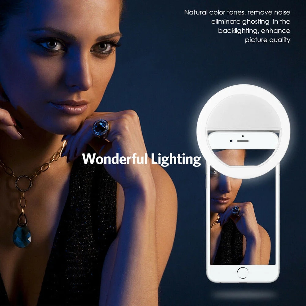 Usb Oplaadbare Led Selfie Ring - Photography Lighting Products recensie en prijs