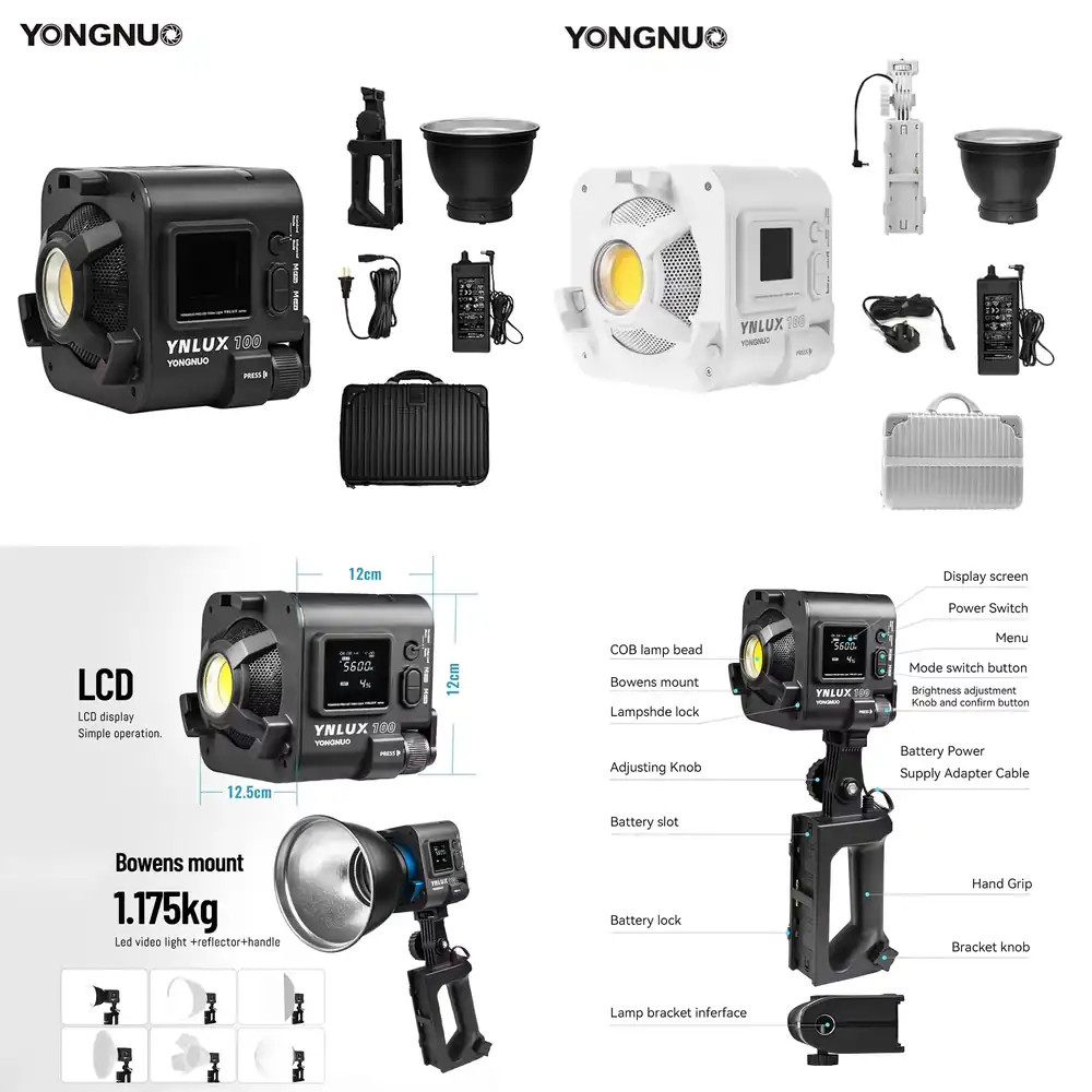 YONGNUO YNLUX100 100W 3200K-56 - Photography Lighting For Studio recensie en prijs