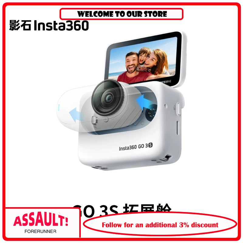 Shadow Stone Insta360 GO 3S ui - Insta360 Camera Go 3 recensie en prijs