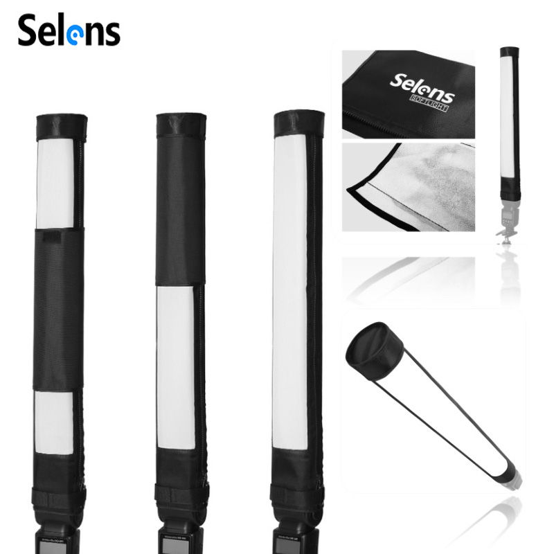Selens Draagbare Flitsschoen F - Softbox Portable Strip recensie en prijs