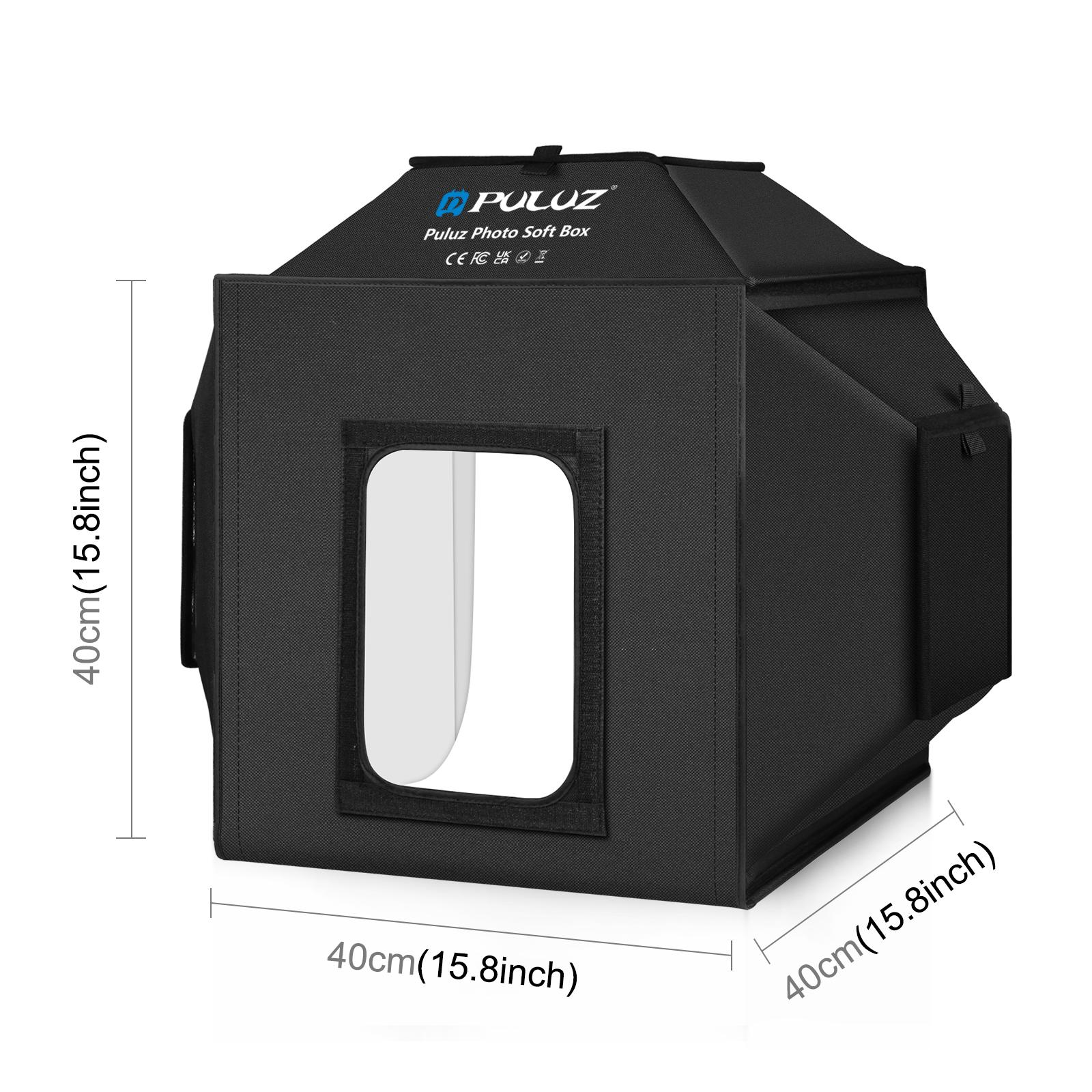 PULUZ 40 cm Opvouwbare 72 W 55 - Photography Lighting Kit With Backdrop recensie en prijs