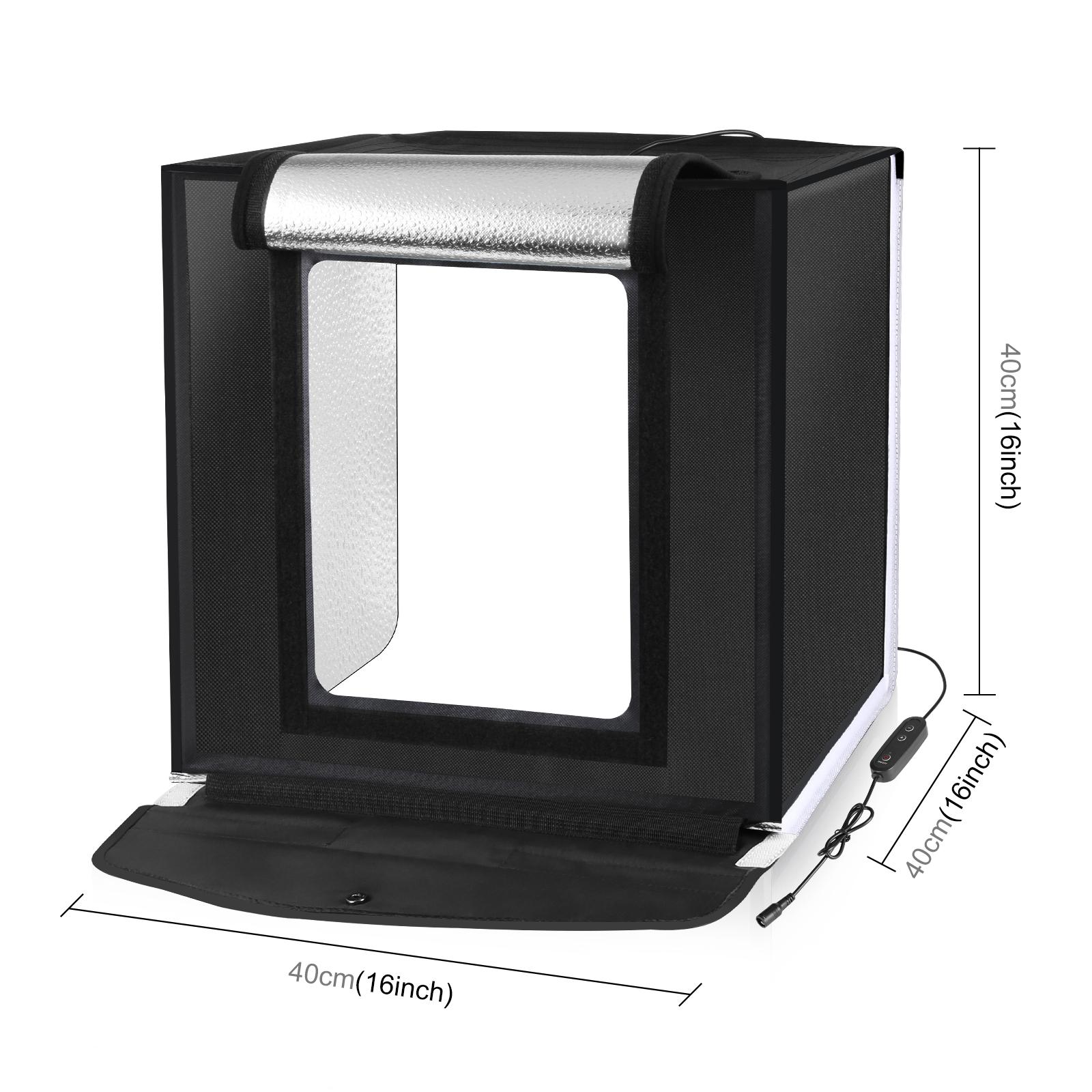 PULUZ 40 cm Fotostudio Box Taf - Photography Lighting Kit With Backdrop recensie en prijs
