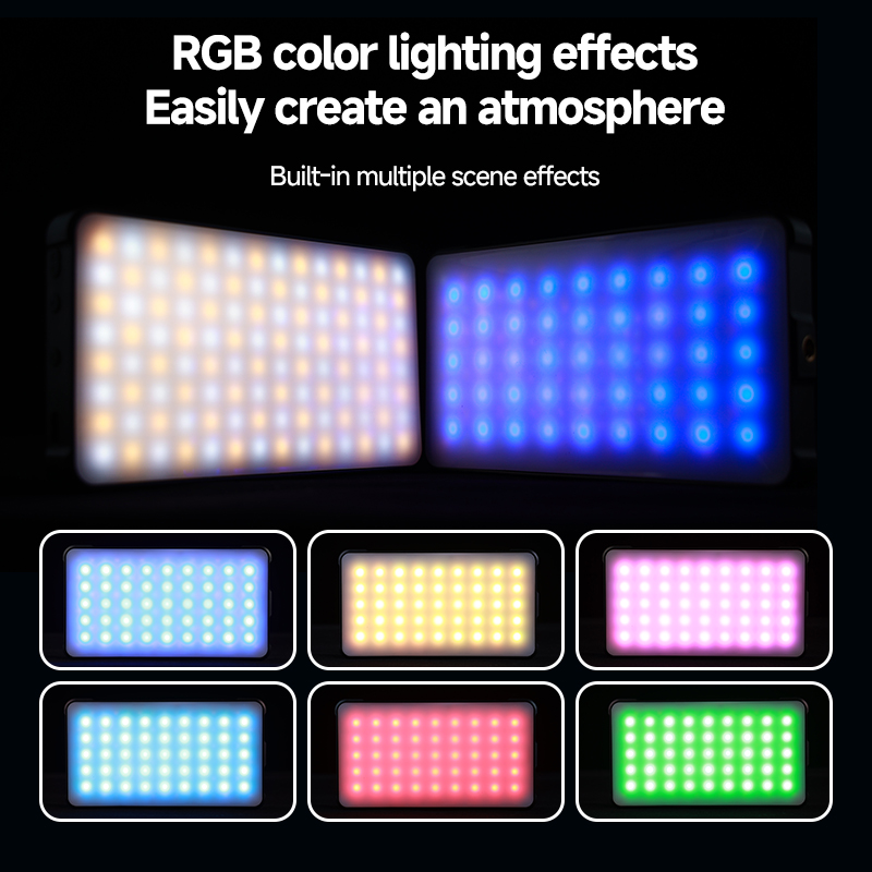 RGB LED-videolamp Vul rechte z - Photography Lighting Tool recensie en prijs