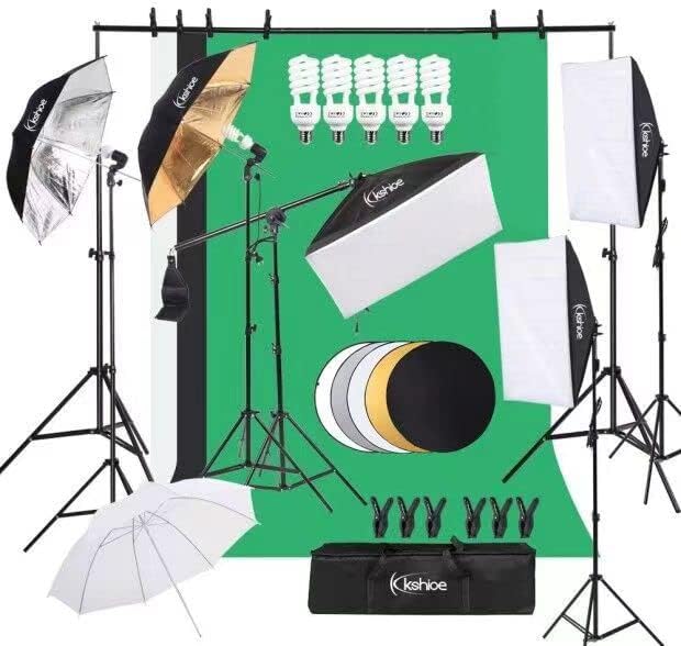 Fotografieverlichtingsset, lic - Photography Lighting Kit With Backdrop recensie en prijs