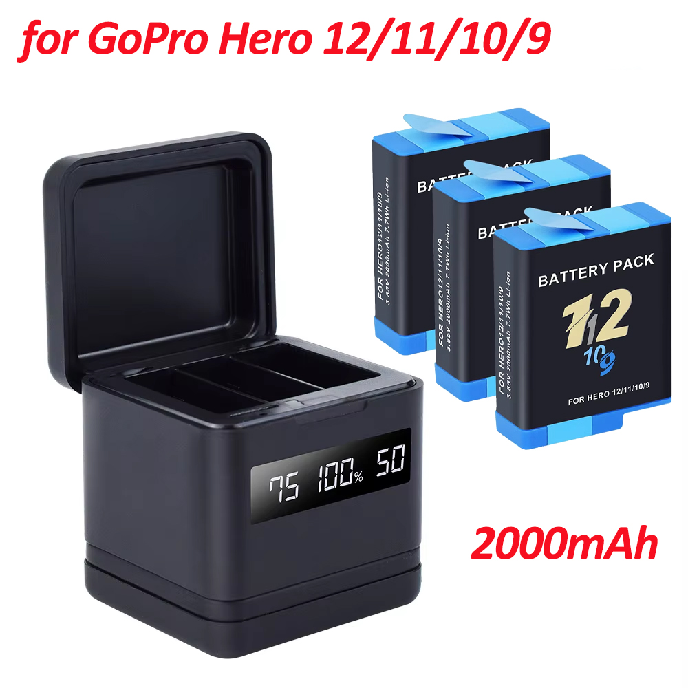 PALO Batterij voor GoPro Hero  - Gopro Action Camera Hero 12 Black recensie en prijs