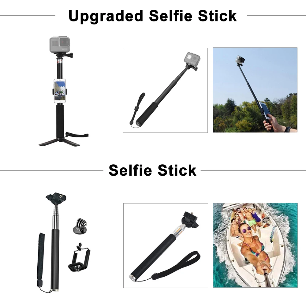 GoPro Accessoires Set voor GoP - Gopro Action Camera Hero 12 Black recensie en prijs