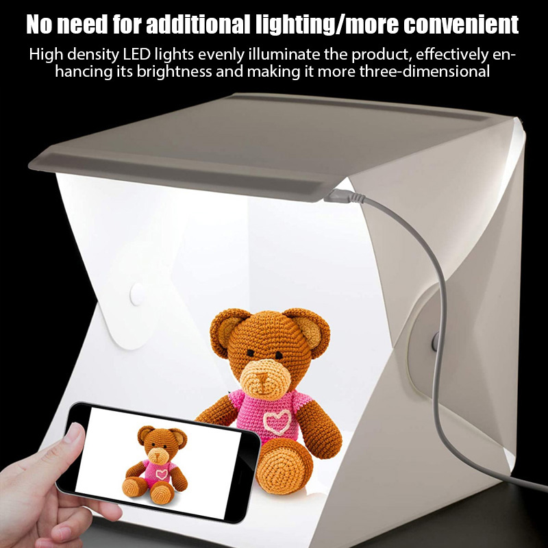 Lightbox Light Box Mini Fotost - Photography Lighting Kit With Backdrop recensie en prijs