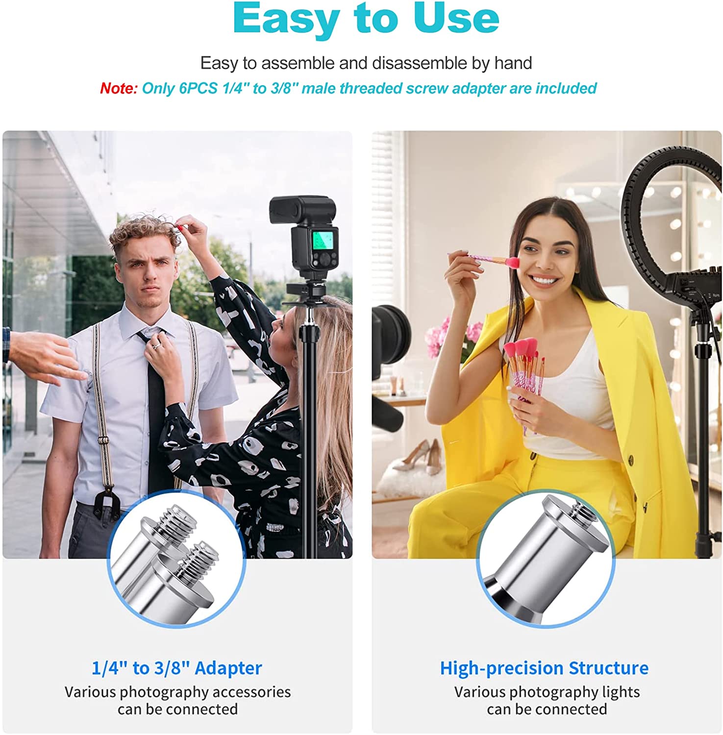 Selens Standaard 3/8 Naar 1/4  - Photography Lighting Tool recensie en prijs