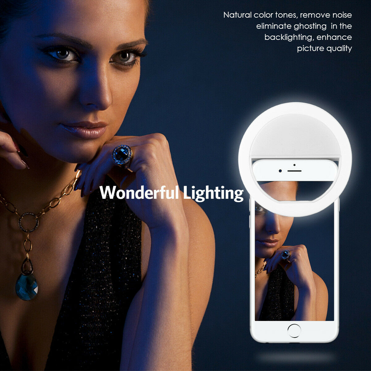 USB Oplaadbare LED Selfie Ring - Photography Lighting Products recensie en prijs