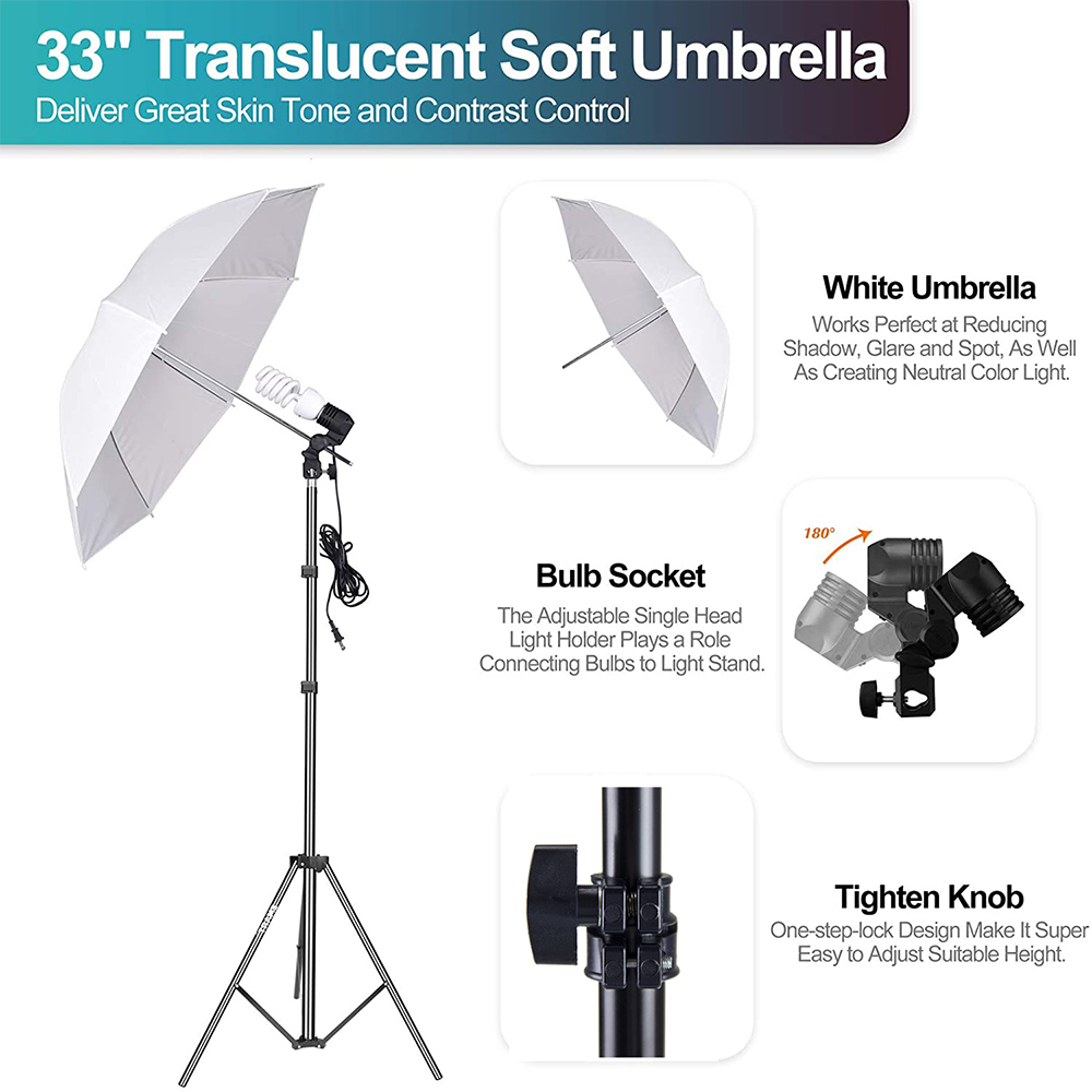 Kosteneffectieve fotostudio-ui - Photography Lighting Kit With Backdrop recensie en prijs