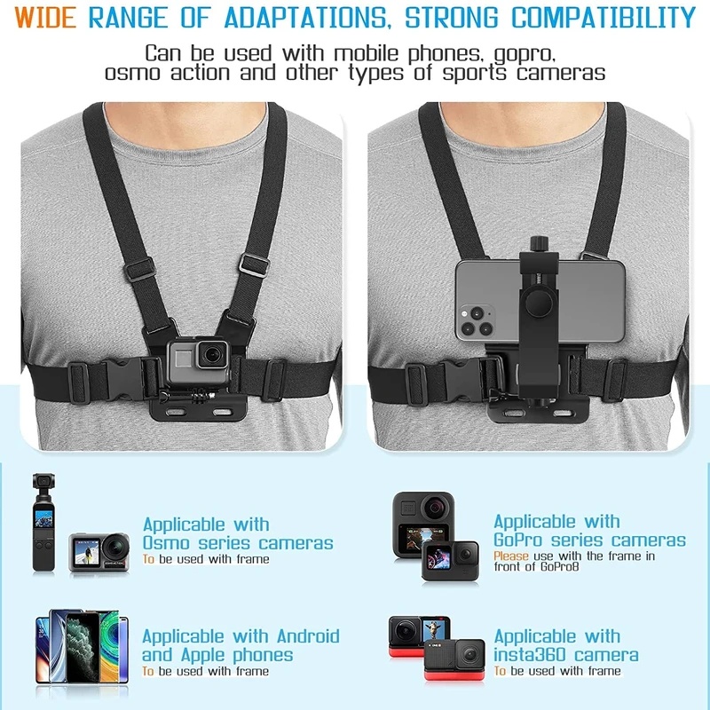 Telefoonborstbandhouder voor i - Gopro Action Camera Hero 12 Black recensie en prijs