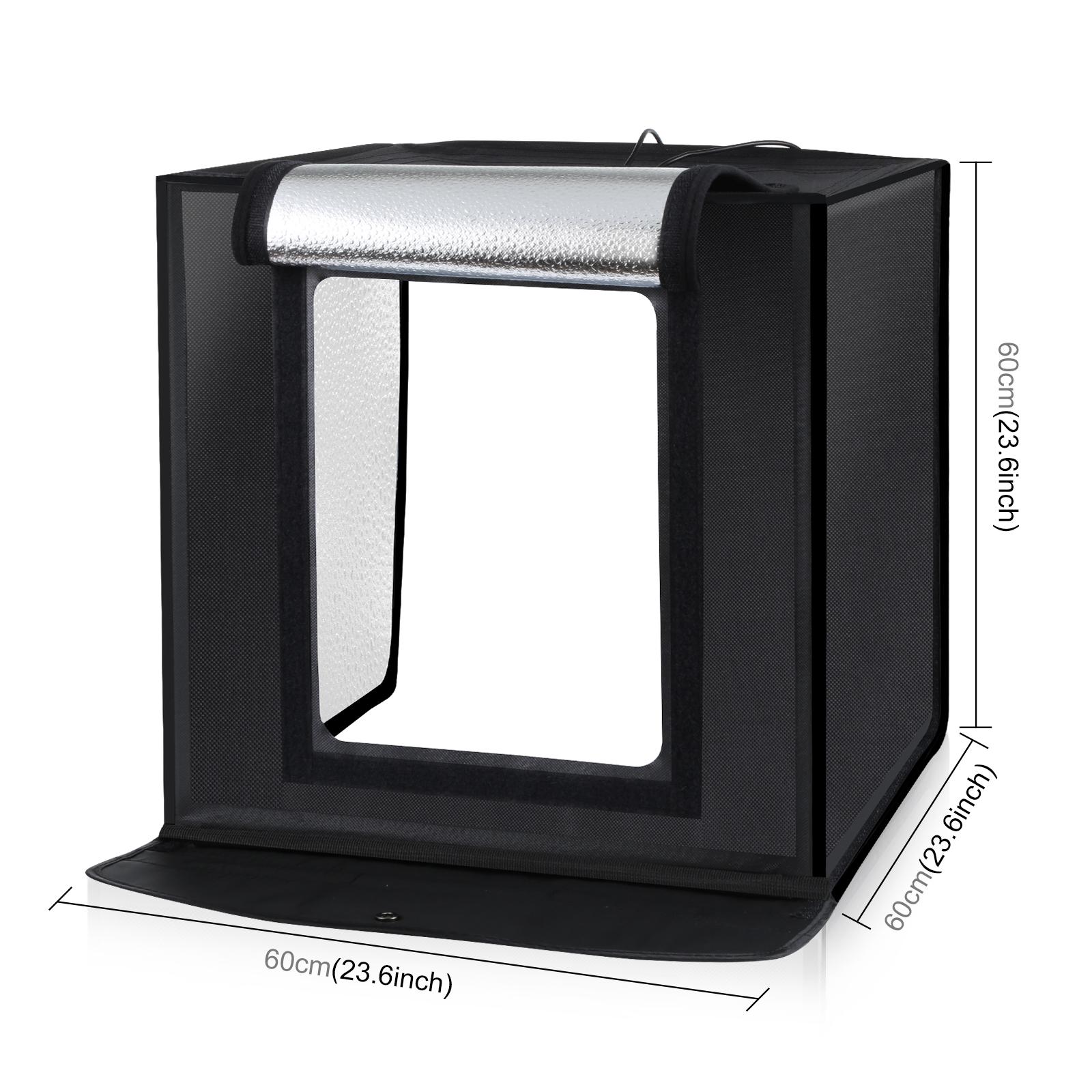 PULUZ 60 cm Fotostudio Lichtba - Photography Lighting Kit With Backdrop recensie en prijs