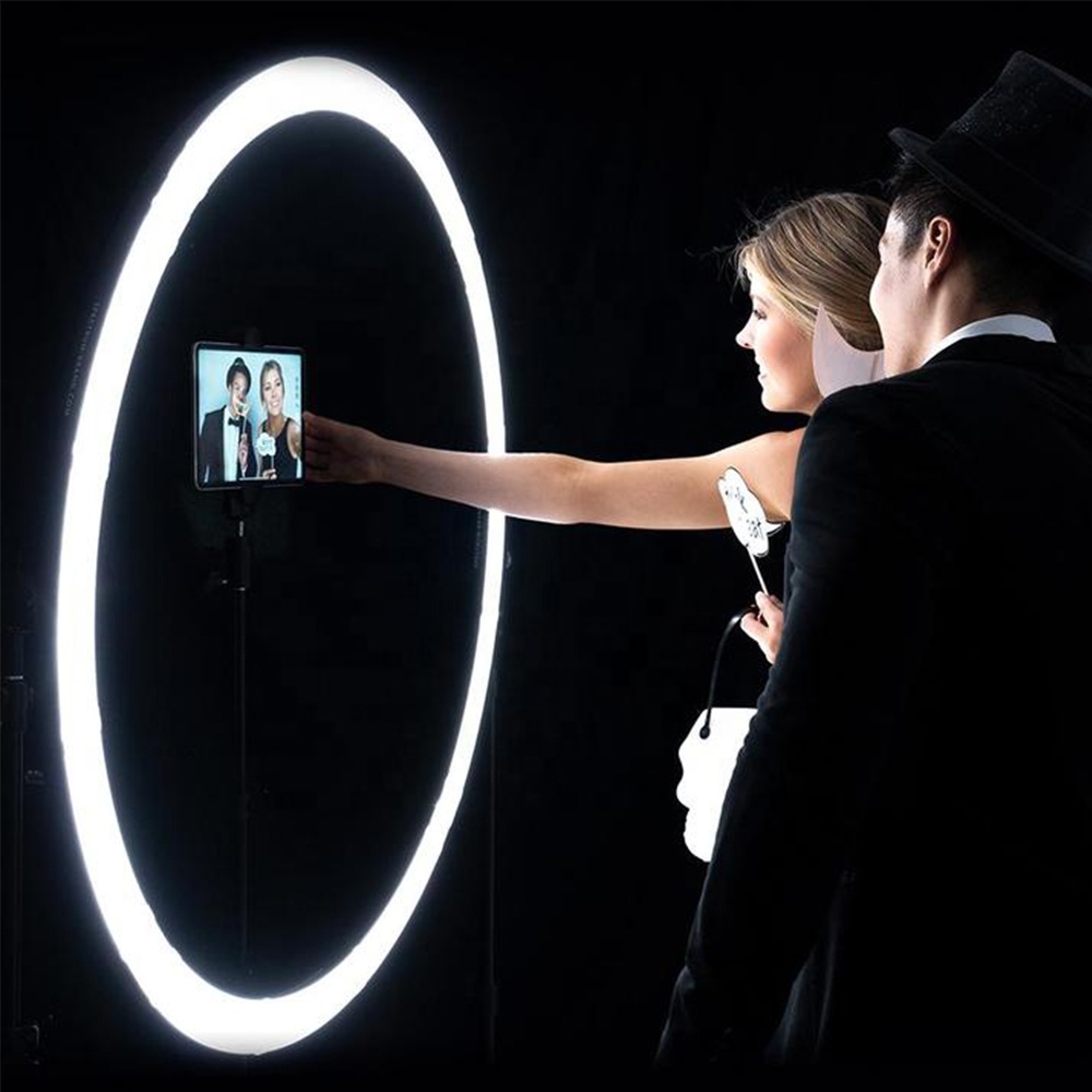 120W LED Ringlamp met draadbed - Photography Lighting For Studio recensie en prijs