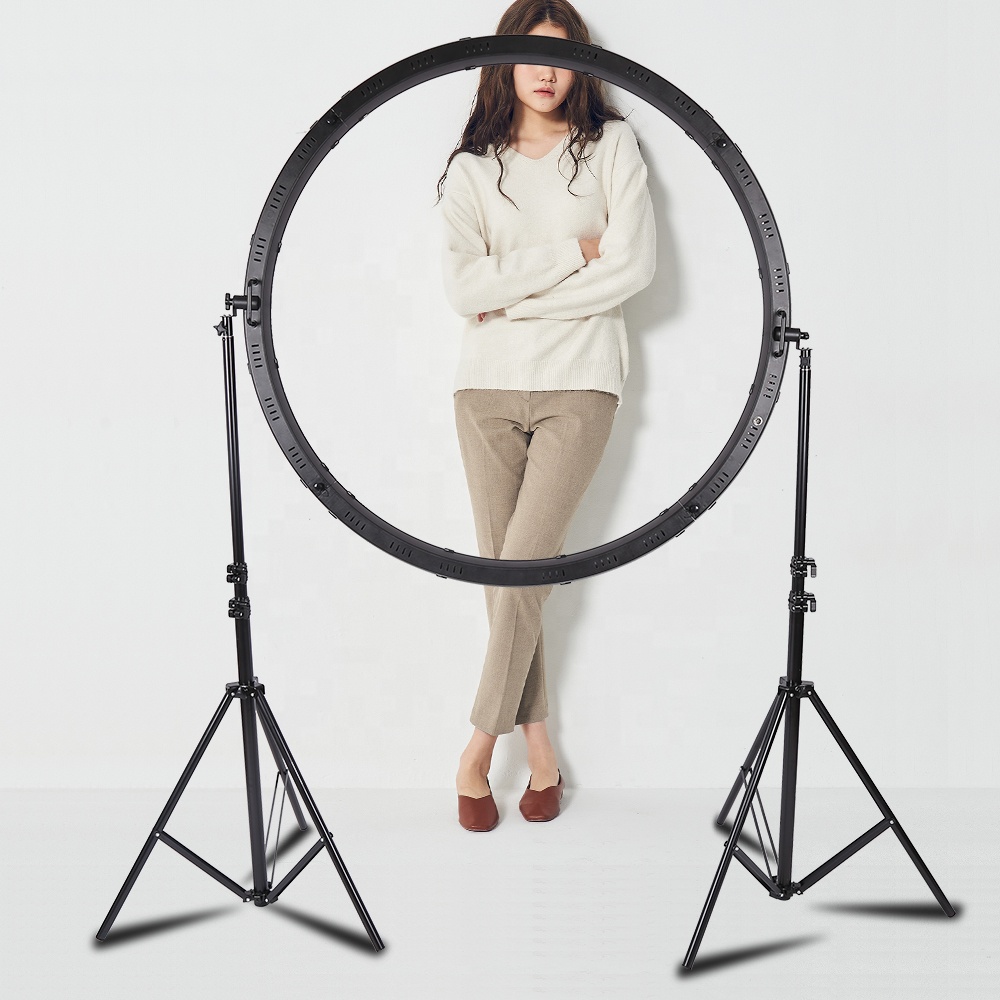 120W LED Ringlamp met draadbed - Photography Lighting For Studio recensie en prijs