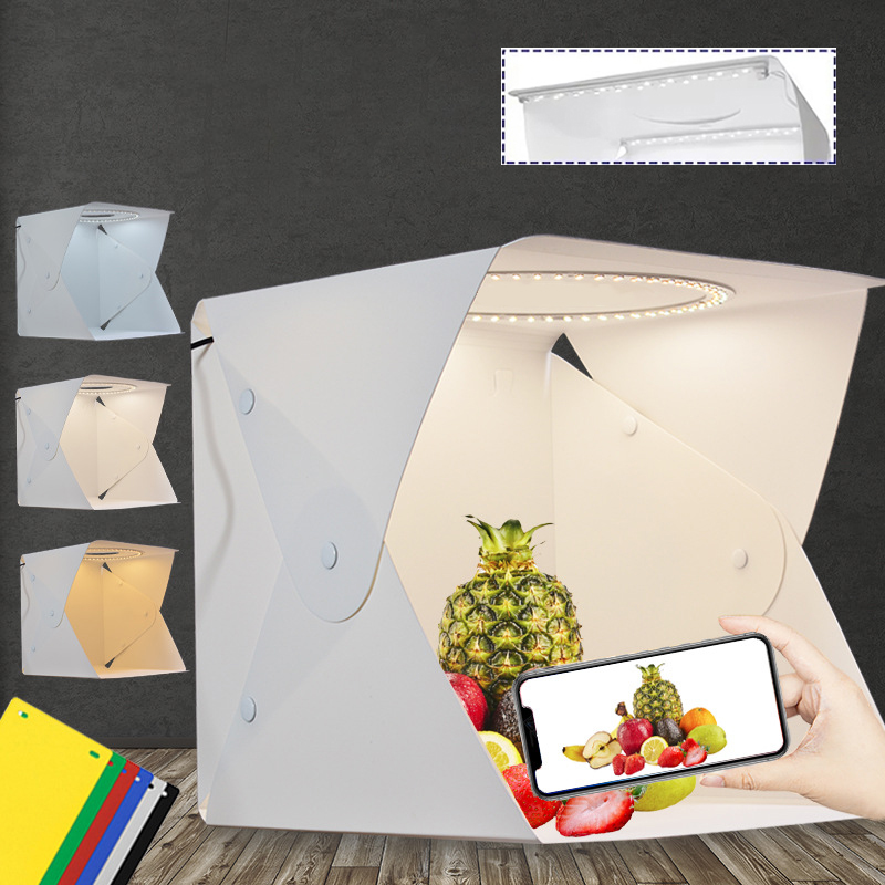 Mini Opvouwbare Photo Booth So - Softbox Portable Strip recensie en prijs