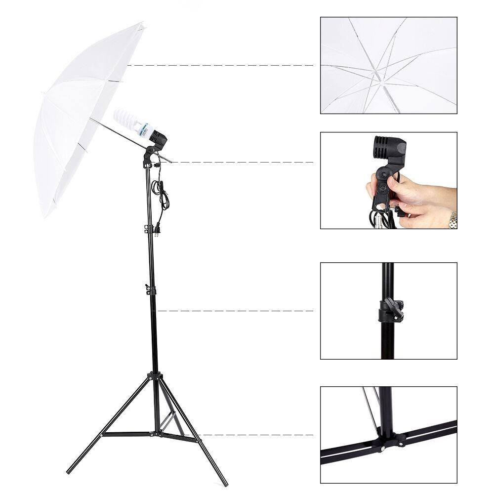 Fotostudio Fotografie Verlicht - Photography Lighting Kit With Backdrop recensie en prijs