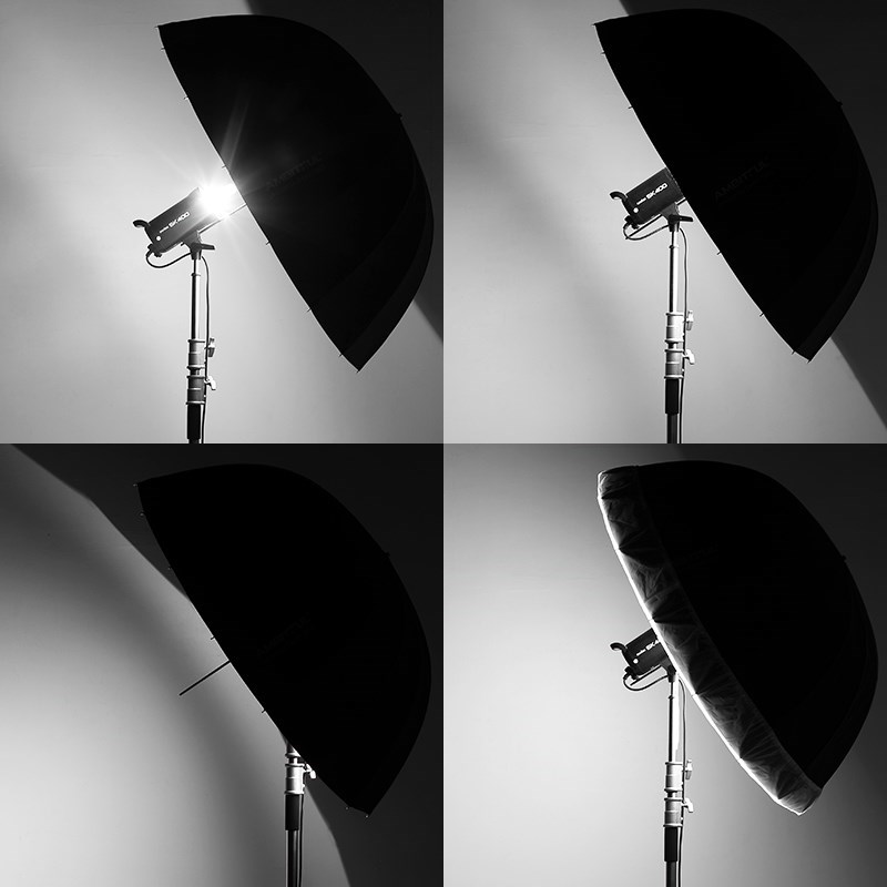 AMBITFUL 105 cm 130 cm 160 cm  - Parabolic Umbrella Deep recensie en prijs
